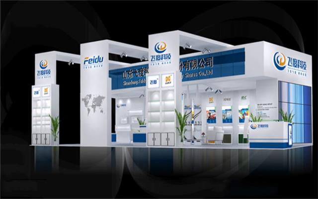 广交会展位桁架搭建图片