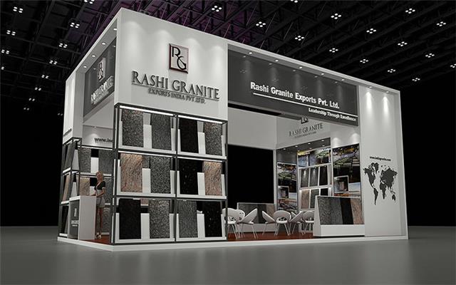 美国展台搭建图片