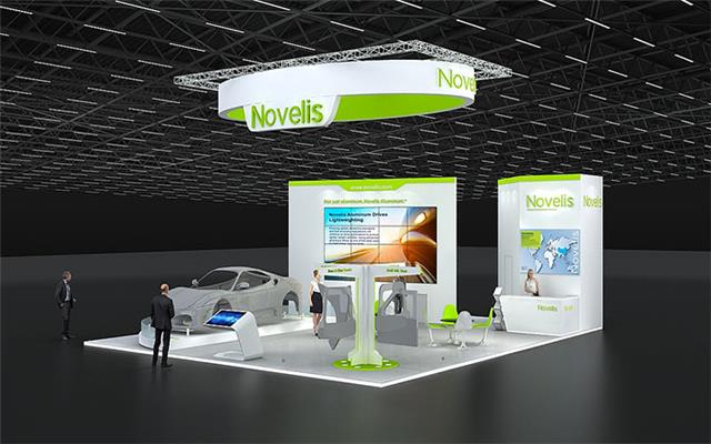 上海汽车展台设计搭建展位