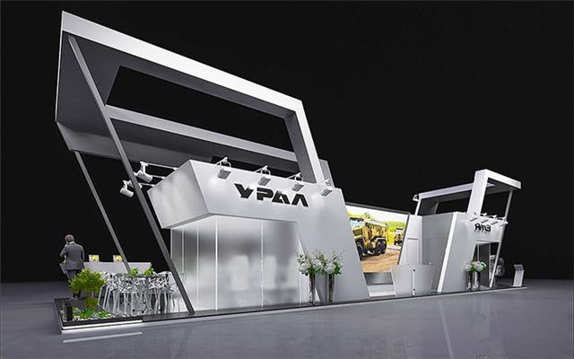 迪拜展会搭建图片