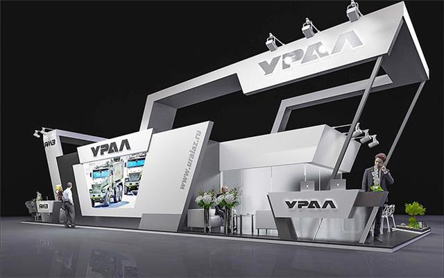 迪拜展会搭建图片