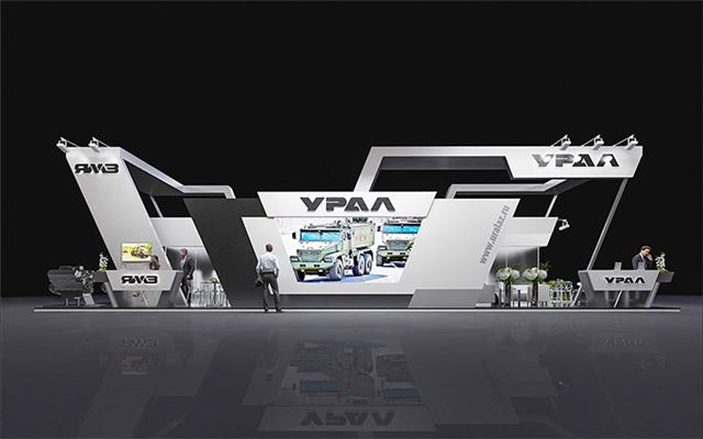 迪拜展会搭建图片