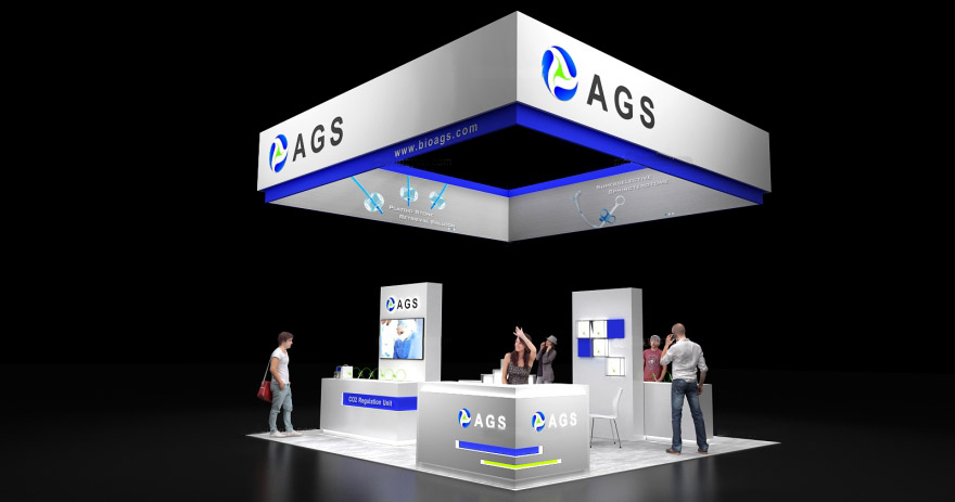 上海展台设计-AGS-进博会展台设计