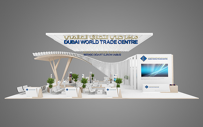 西班牙展会搭建-迪拜世界贸易中心-国外展台搭建