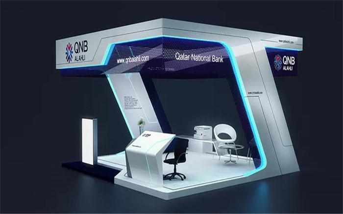 QNB-深圳安防展展台设计