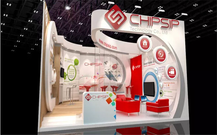 CHIPSIP-香港电子展展台搭建