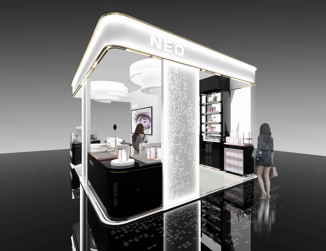 深圳美博会会展展台搭建装修 深圳美博会会展展台搭建装修