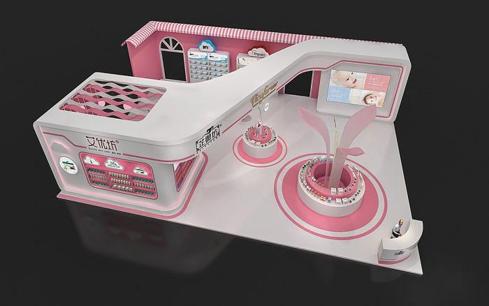 义乌展台搭建方案设计图片模板