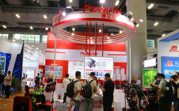 广交会展台设计搭建-博尔福机电（广交会银奖）