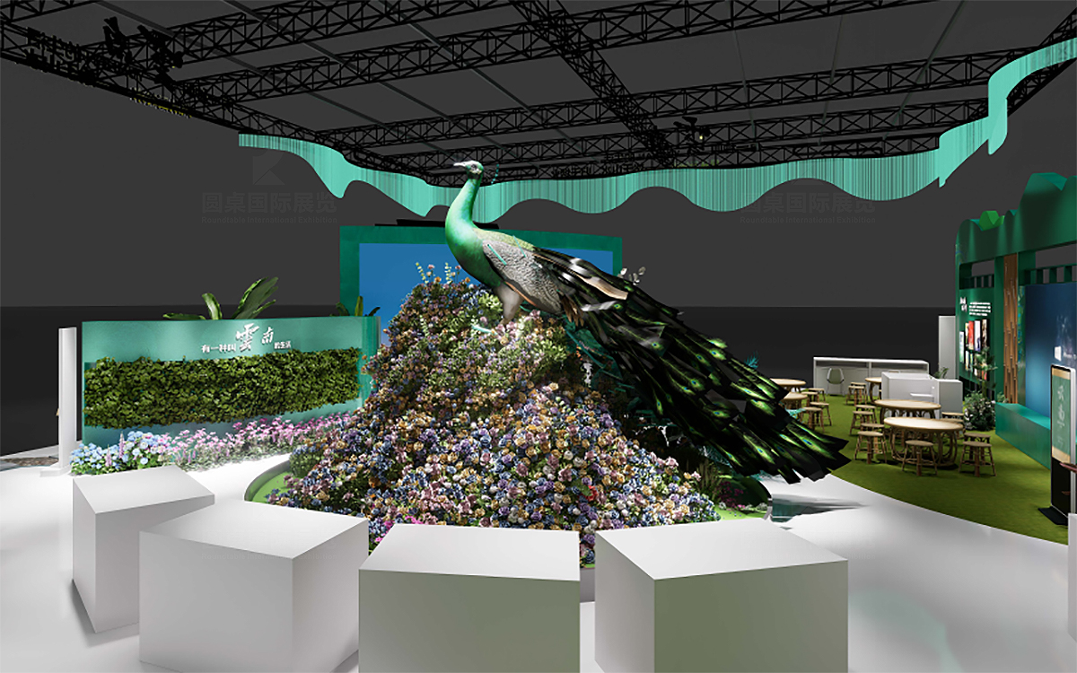 深圳文博会展台设计效果图片素材高清大图